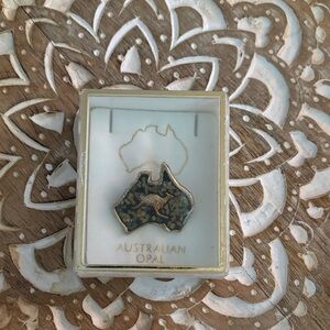 Australian Opal Brooch